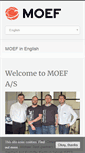Mobile Screenshot of moef.dk